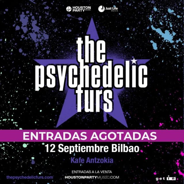 Había ganas de disfrutar del pedazo de directo de @pfurs y se ha notado porque habéis colgado el cartel de "sold out"‼️

La mítica banda británica os espera el 12 de septiembre en el @kafe_antzokia de Bilbao.

Are you ready? 😉

#GetInMusic #ThePsychedelicFurs