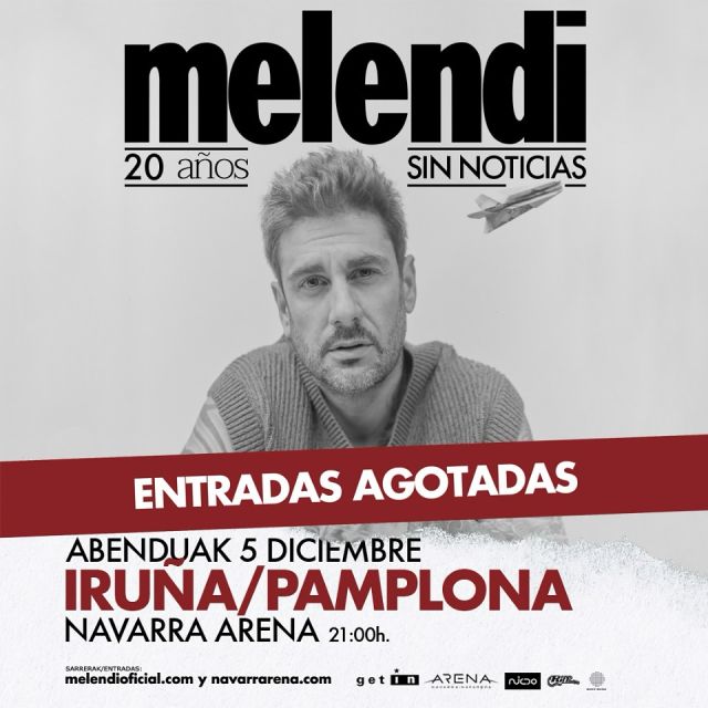 El denominado “Efecto Melendi” va dejando claros ejemplos de que está más fuerte que nunca. ¡Habéis agotado también Pamplona! 👏👏

#Melendi #20añosSinNoticias