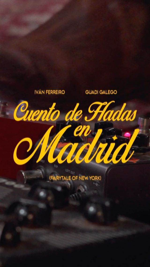 @ivanferreiro y @guadigalego interpretan el villancico “Cuento de hadas en Madrid”, una adaptación del mítico tema de The Pogues, “Fairytale of New York”, escrita en 1987, una de las canciones navideñas más populares de Reino Unido a la que ha querido rendir homenaje Iván. 
Este tema relata las desventuras de una pareja de inmigrantes irlandeses en Nochebuena en Nueva York, que no están pasando por su mejor momento. En la versión de “Cuento de hadas en Madrid”, Iván y Guadi son dos gallegos que corren la misma suerte en las calles de la capital.
Iván y Guadi, a diferencia de los protagonistas del villancico no están solos, están acompañados de una banda de excepción: @pablolopezmusic al piano, @leivaoficial_ en la batería, @rozalenmusic tocando la bandurria, @erentxun  a la guitarra, @vegaoficial , @santibalmeslol , @JuliánSaldariaga y Angie Sánchez haciendo coros, Xosé Manuel Budiño con la flauta, Edurne Arizu en el acordeón, @amaroferreiro  a la guitarra, Ferrán Pontón a la mandolina, y @rickyfalkner al bajo que, además, también ejerce la tarea de productor. A los mandos de la grabación estuvo José María Rosillo y Santos Berrocal se ocupó de la mezcla. 

Ya está disponible en todas las plataformas.